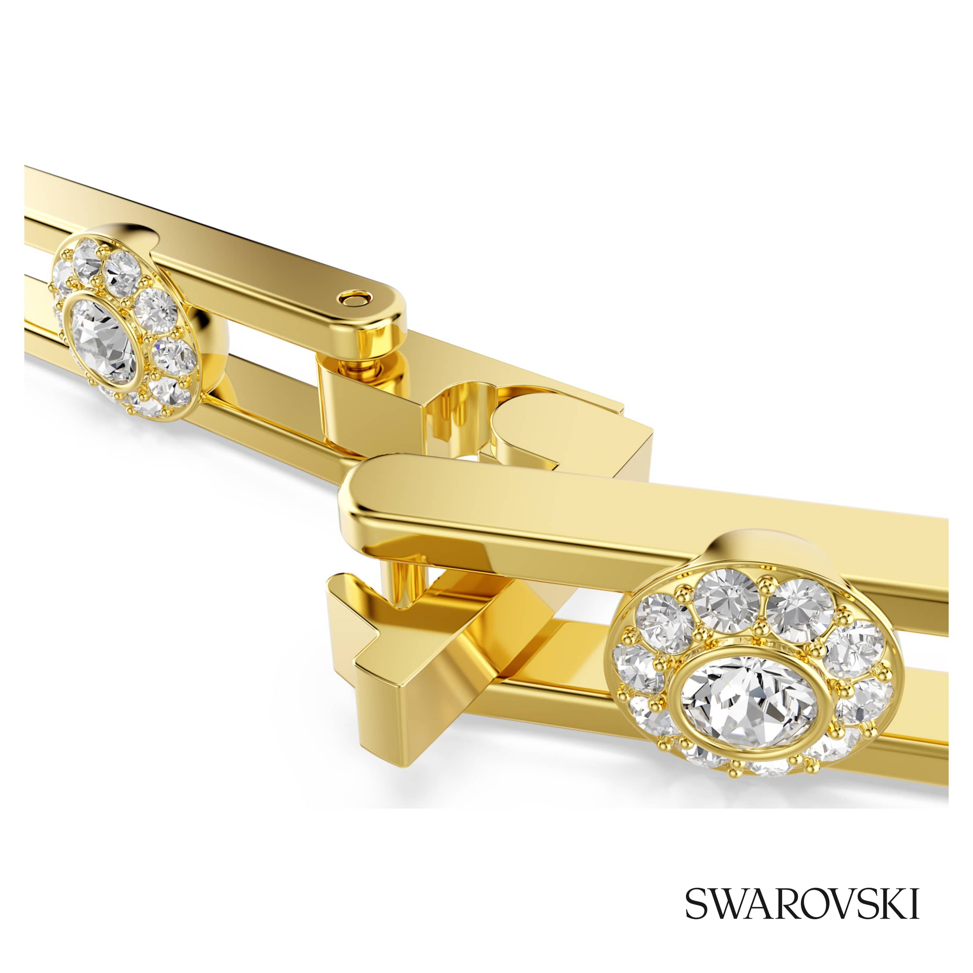 Swarovski Una Angelic extender, Round cut, White, 18K gold – item 5754672 image 4