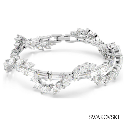Swarovski Mesmera bracelet, Mixed cuts, White, Rhodium – item 5754818 image 5