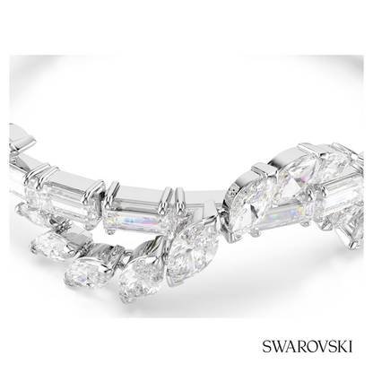Swarovski Mesmera bracelet, Mixed cuts, White, Rhodium – item 5754818 image 2