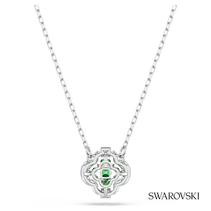 Swarovski Una Angelic pendant, Mixed cuts, Green, Rhodium – item 5757785 image 5