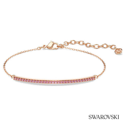 Only bracelet, Round cut, Pink, 18K rose gold finish – item 5757999