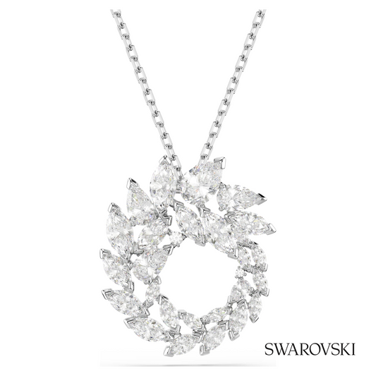 Swarovski Mesmera pendant, Marquise cut, White, Rhodium – item 5759837