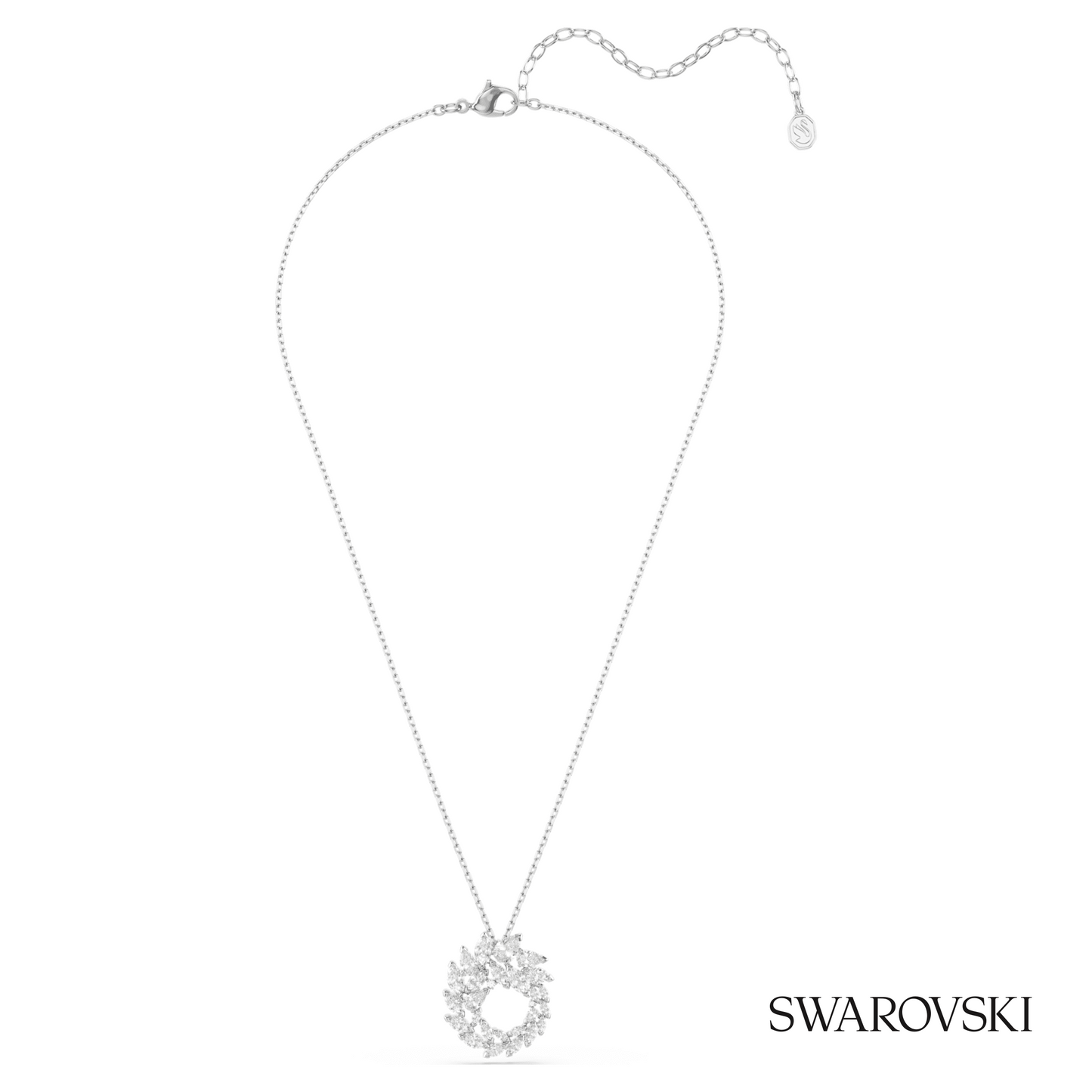 Swarovski Mesmera pendant, Marquise cut, White, Rhodium – item 5759837 image 2