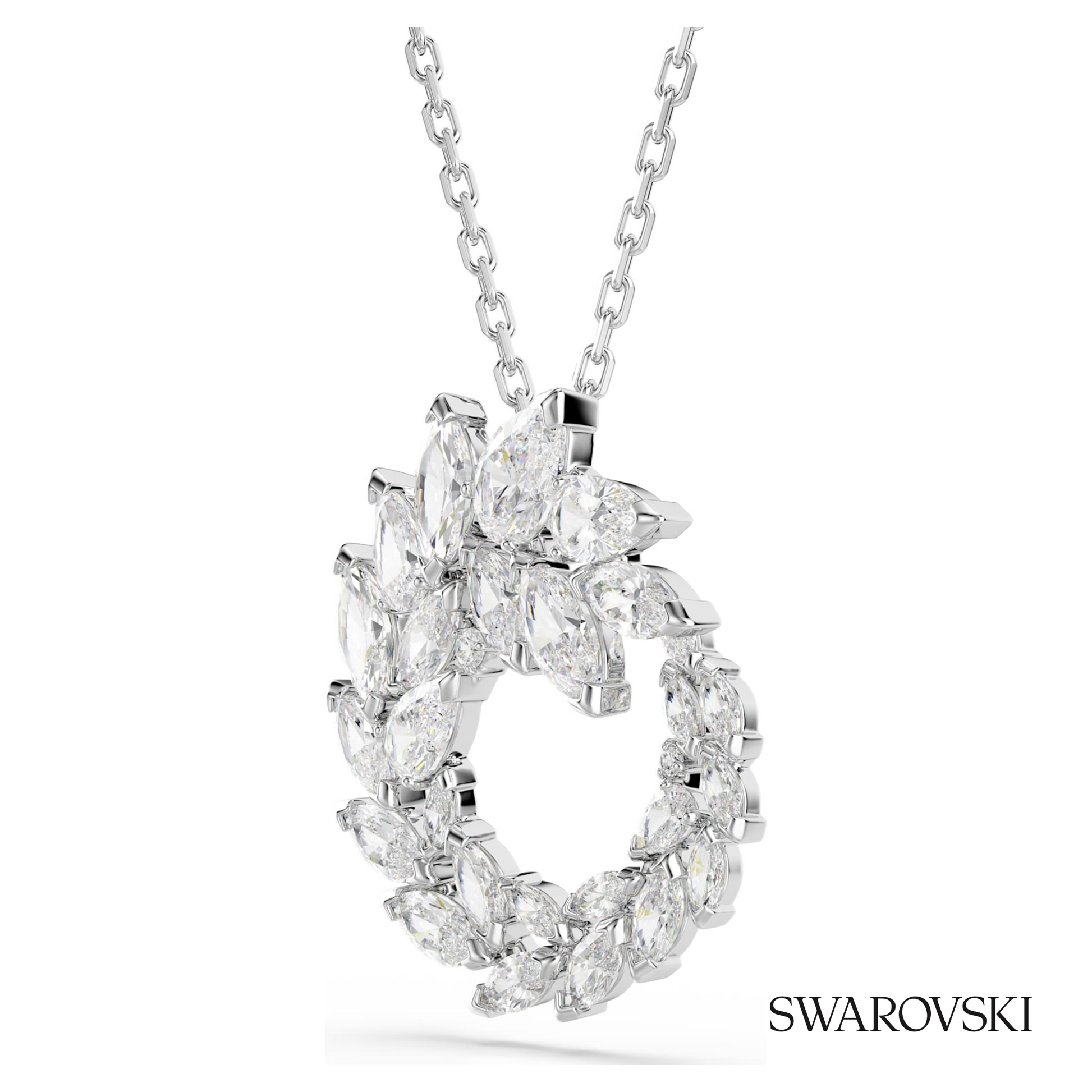 Swarovski Mesmera pendant, Marquise cut, White, Rhodium – item 5759837 image 3
