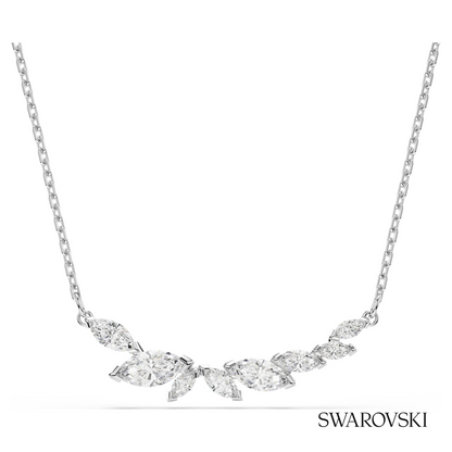 Swarovski Mesmera necklace, Marquise cut, White, Rhodium – item 5759838