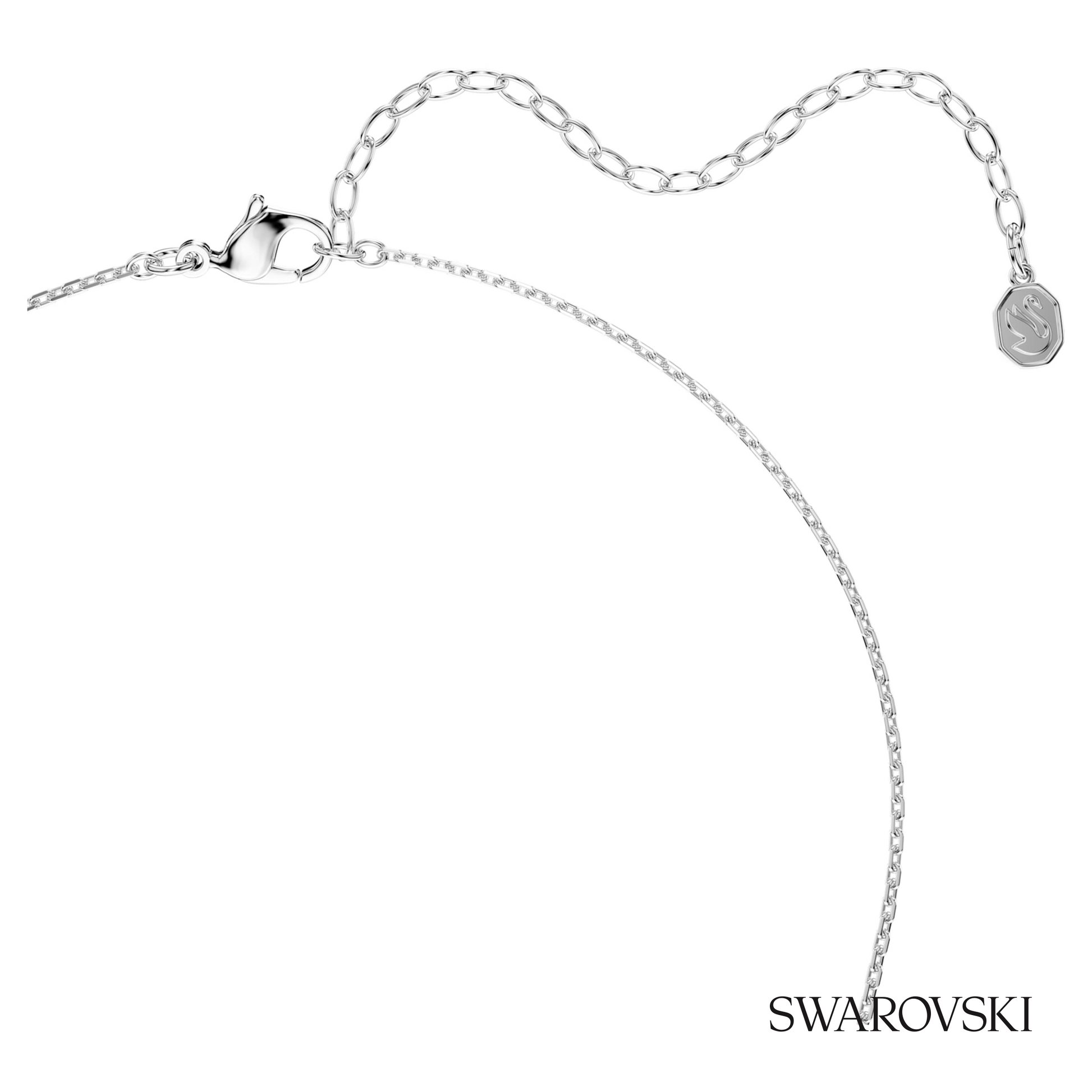Swarovski Mesmera necklace, Marquise cut, White, Rhodium – item 5759838 image 4