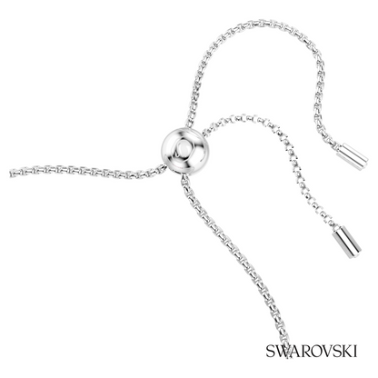 Swarovski Matrix bracelet, Round cut, Pink, Rhodium plated – item 5763042 image 3