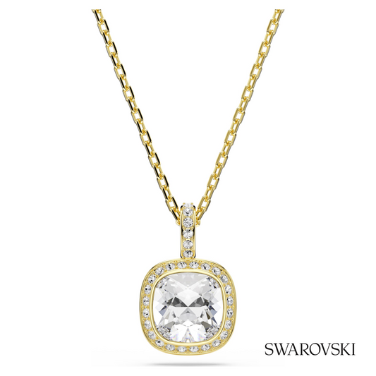 Una Angelic pendant, Cushion cut, White, 18K gold finish – item 5764761