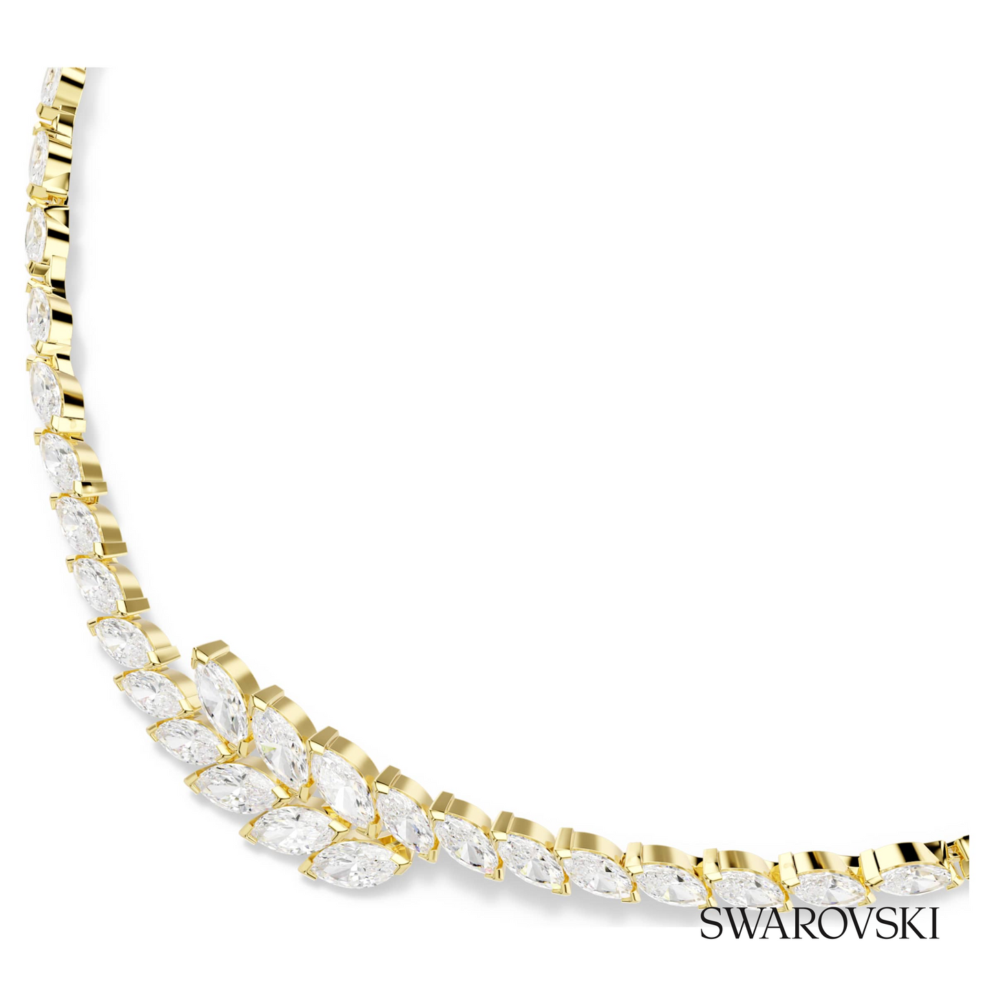 Swarovski Mesmera set, (2), Marquise cut, White, 18K gold – item 5764868 image 2