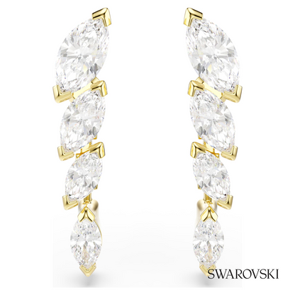 Swarovski Mesmera set, (2), Marquise cut, White, 18K gold – item 5764868 image 4