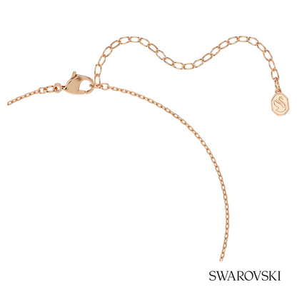 Swarovski Swan pendant, Mixed cuts, Swan, Black, 18K rose – item 5764882 image 4
