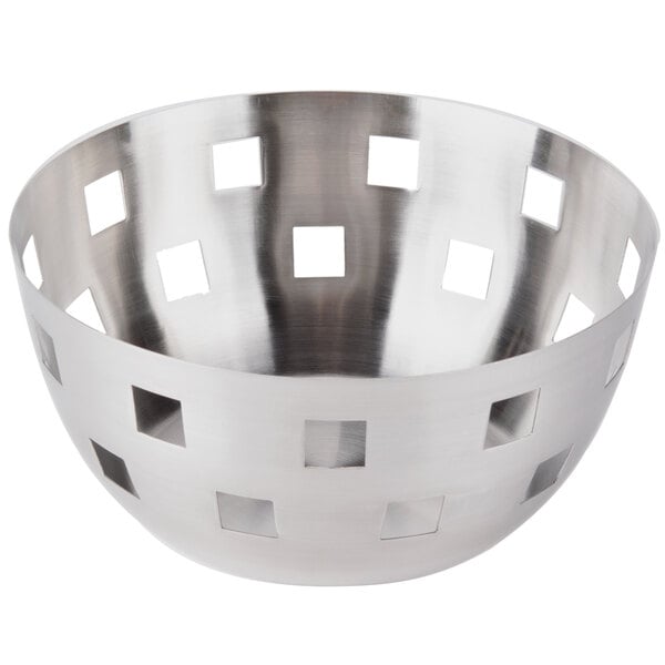 American Metalcraft 8" Stainless Checkered Serving Bowl – item 124SB1 image 2