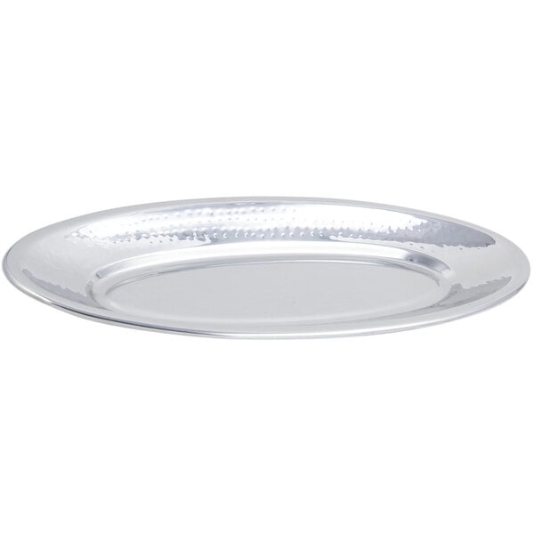 Bon Chef 5218H 21 1/4" x 8 3/4" Hammered Serving Platter – item 2015218H