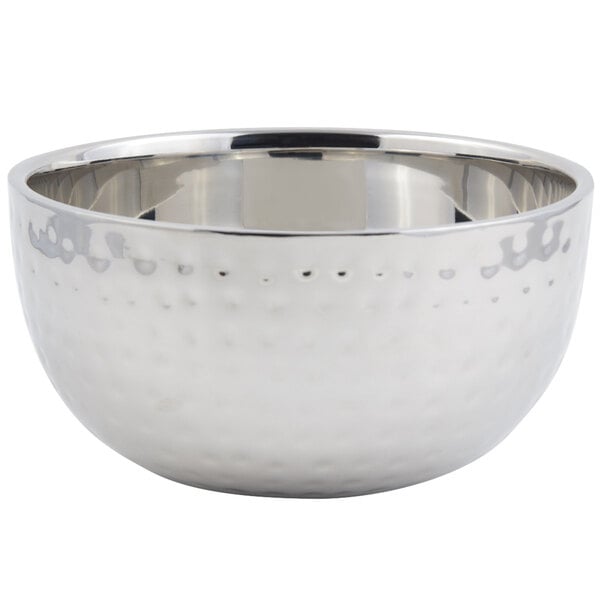 Bon Chef 61260 3 Qt. Hammered Double Wall Serving Bowl – item 20161260