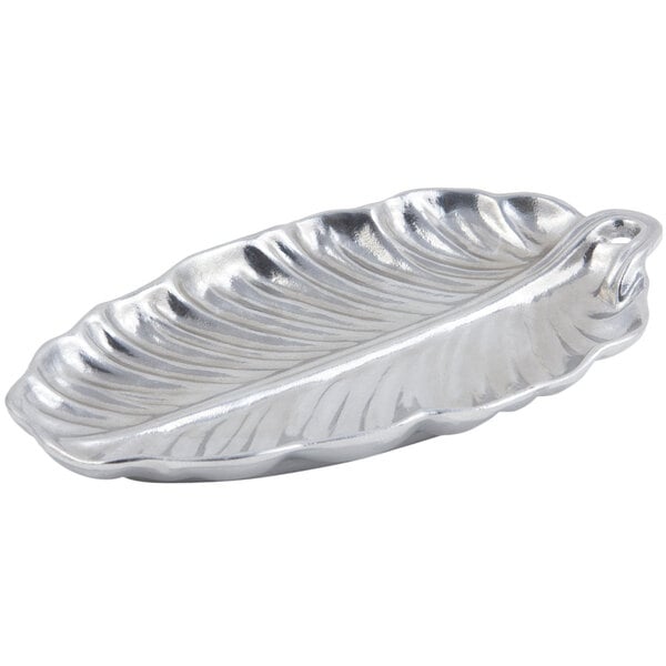 Bon Chef 9800 10" x 5" Pewter-Glo Cast Serving Platter – item 2019800PG