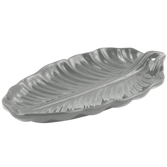 Bon Chef 9800 10" x 5" Platinum Gray Serving Platter – item 2019800PT