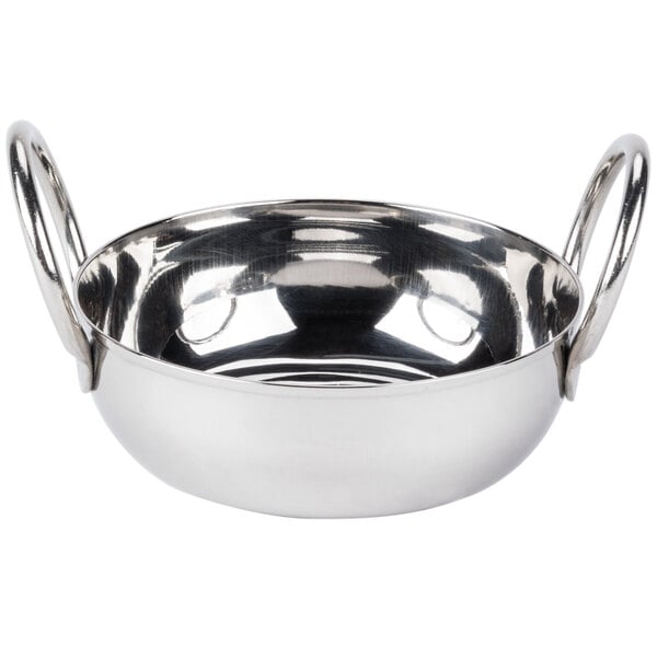American Metalcraft 10 oz. Balti Dish - 4 1/4" Serving Bowl – item 124BD35 image 2