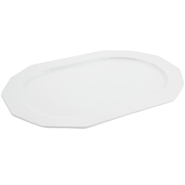 Bon Chef 9101 20" x 14" Sandstone Finish Serving Tray – item 2019101WH