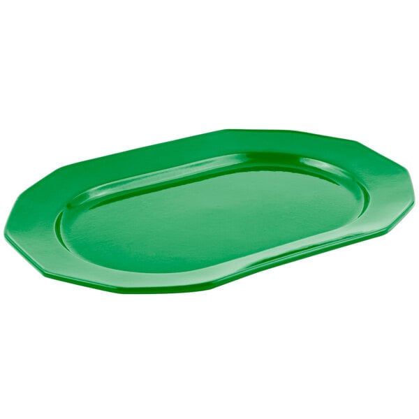 Bon Chef 9101 20" x 14" Calypso Green Serving Tray – item 2019101GN