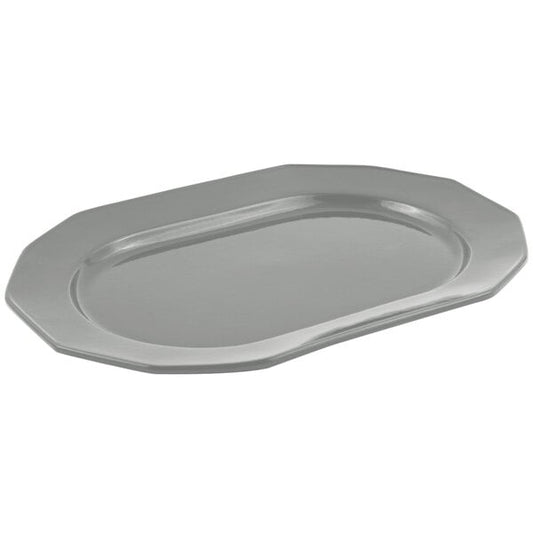 Bon Chef 9101 20" x 14" Platinum Gray Serving Tray – item 2019101PT