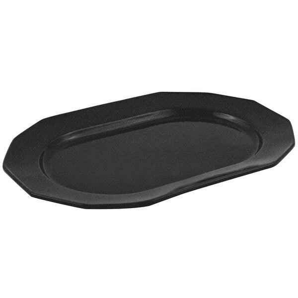 Bon Chef 9101 20" x 14" Black Speckled Serving Tray – item 2019101BS