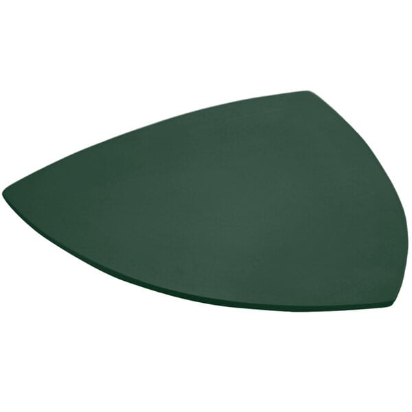 Bon Chef 9162 24" Hunter Green Sandstone Serving Plate – item 2019162HN