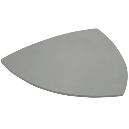 Bon Chef 9162 24" Platinum Gray Sandstone Serving Plate – item 2019162PT