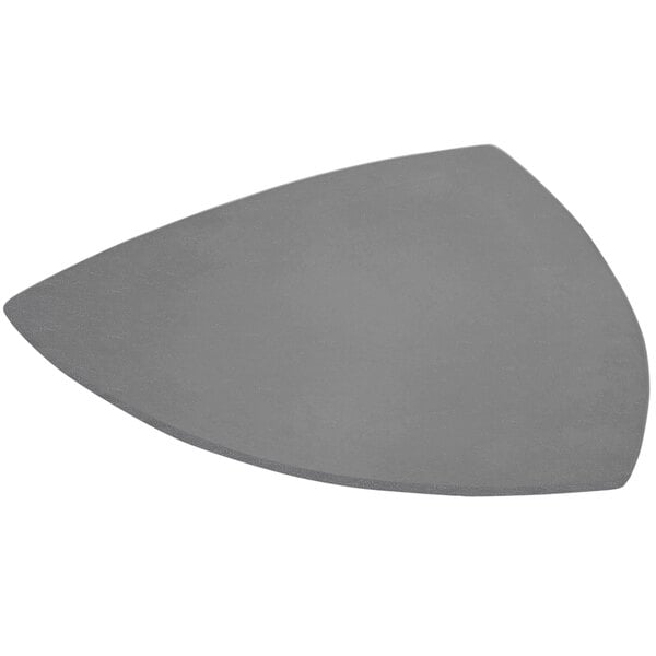 Bon Chef 9162 24" Smoke Gray Sandstone Finish Serving Plate – item 2019162SG