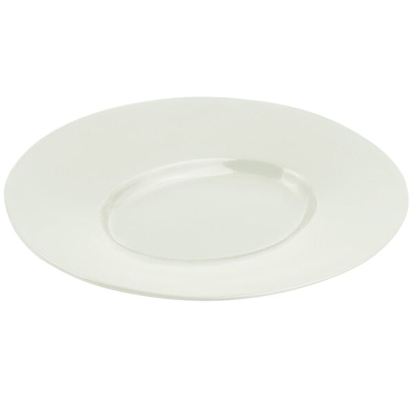 Bon Chef 2090 19" x 16" Ivory Sandstone Serving Platter – item 2012090IV