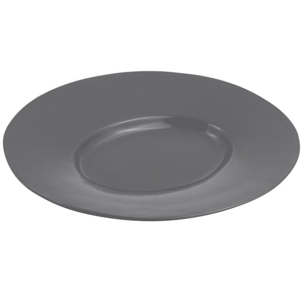 Bon Chef 2090 19" x 16" Smoke Gray Serving Platter – item 2012090SG
