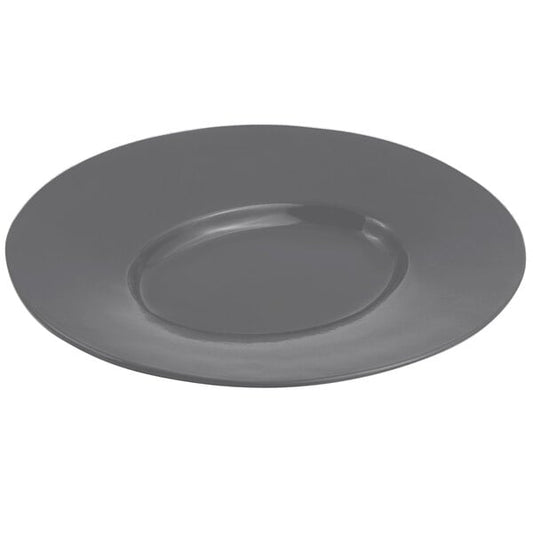 Bon Chef 2090 19" x 16" Smoke Gray Serving Platter – item 2012090SG
