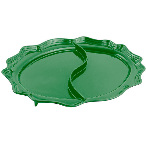 Bon Chef 2030D Queen Anne 18 3/4" x 24" Serving Platter – item 2012030DGN