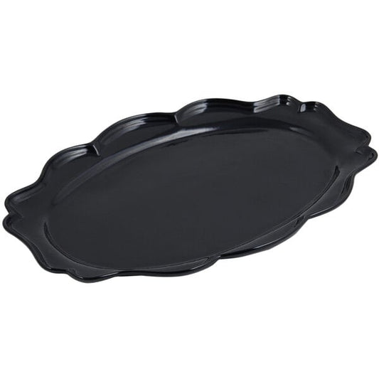 Bon Chef 2027 Queen Anne 12 1/2" x 16" Serving Platter – item 2012027BK