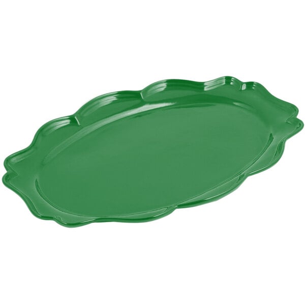 Bon Chef 2027 Queen Anne 12 1/2" x 16" Serving Platter – item 2012027GN