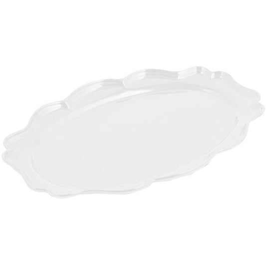 Bon Chef 2027 Queen Anne 12 1/2" x 16" Serving Platter – item 2012027WH