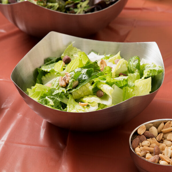 American Metalcraft 67 oz. Satin Stainless Serving Bowl – item 124SB5