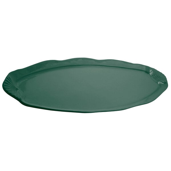 Bon Chef 2065 28" x 12" Hunter Green Serving Platter – item 2012065HN