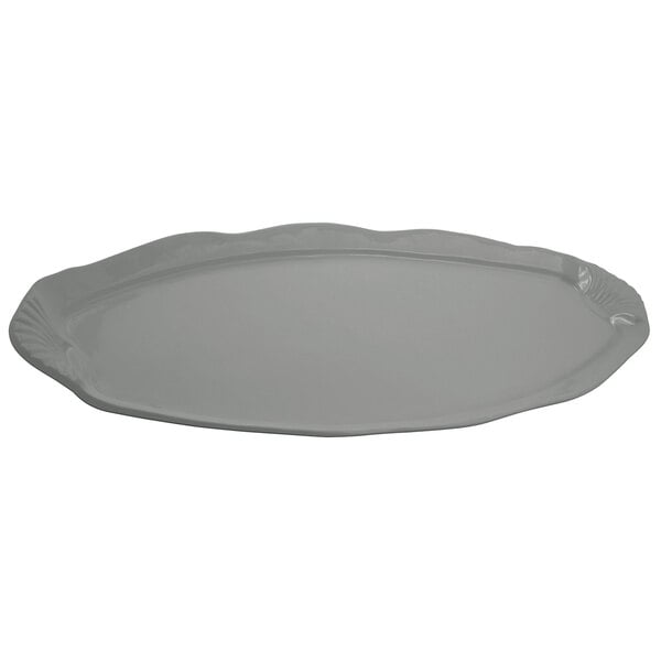 Bon Chef 2065 28" x 12" Platinum Gray Serving Platter – item 2012065PT