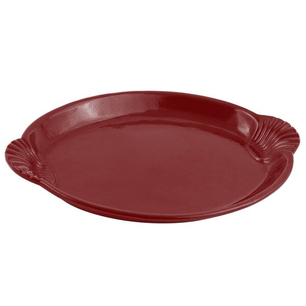 Bon Chef 2073 20" x 14" Terra Cotta Serving Platter – item 2012073TC
