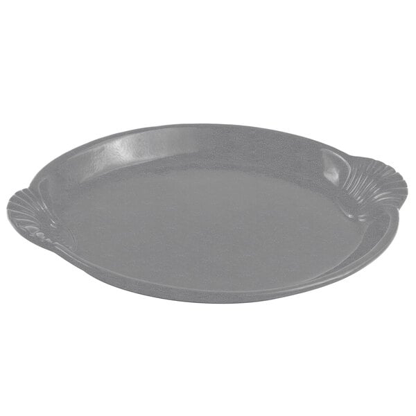 Bon Chef 2073 20" x 14" Smoke Gray Serving Platter – item 2012073SG