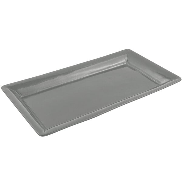 Bon Chef 5056 21" x 13" Platinum Gray Display Tray – item 2015056PT