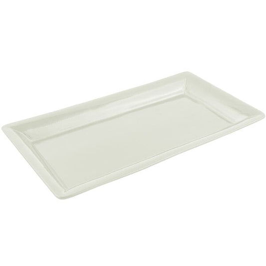 Bon Chef 5056 21" x 13" Ivory Sandstone Finish Display Tray – item 2015056IV