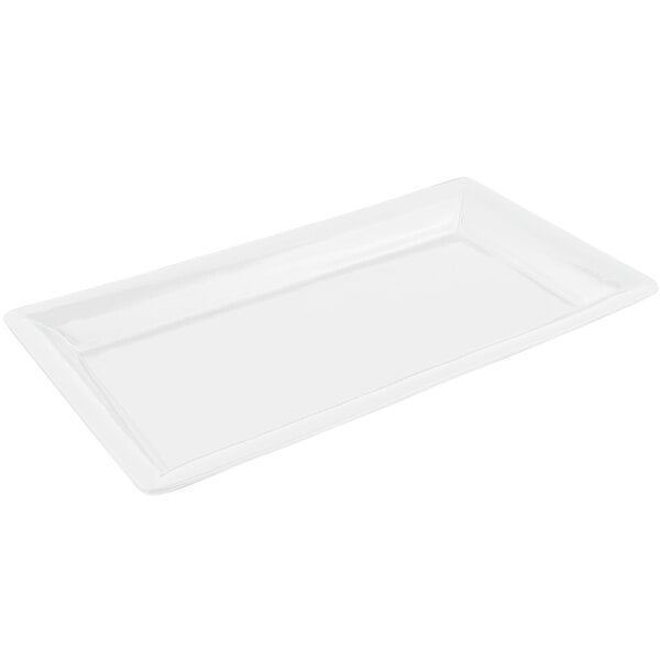 Bon Chef 5056 21" x 13" Sandstone Finish Display Tray – item 2015056WH