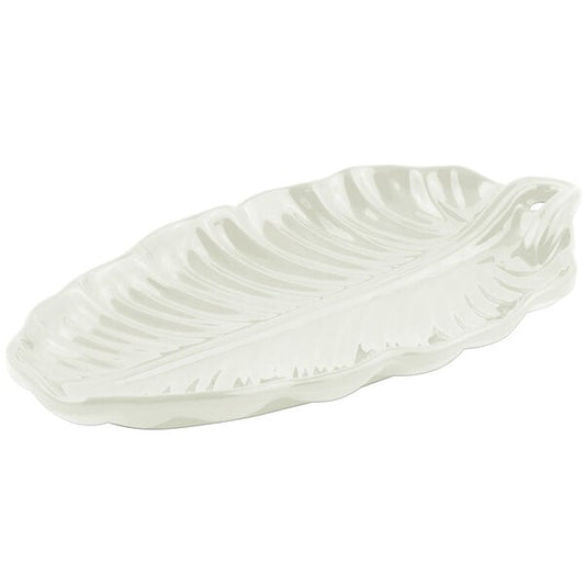 Bon Chef 9802 19 1/2" x 11" Ivory Sandstone Serving Platter – item 2019802IV