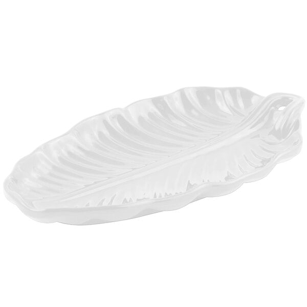 Bon Chef 9802 19 1/2" x 11" Sandstone Serving Platter – item 2019802WH