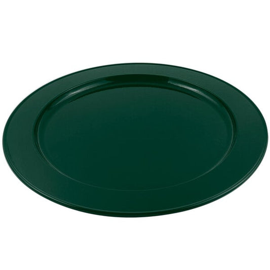 Bon Chef 2048HN 16" Hunter Green Sandstone Serving Platter – item 2012048HN