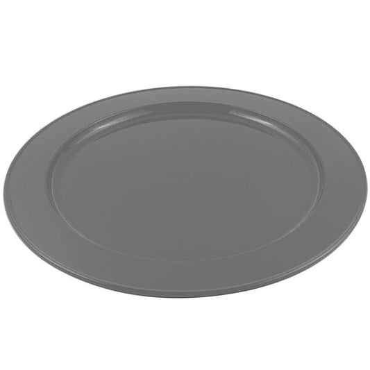 Bon Chef 2048 16" Platinum Gray Sandstone Serving Platter – item 2012048PT