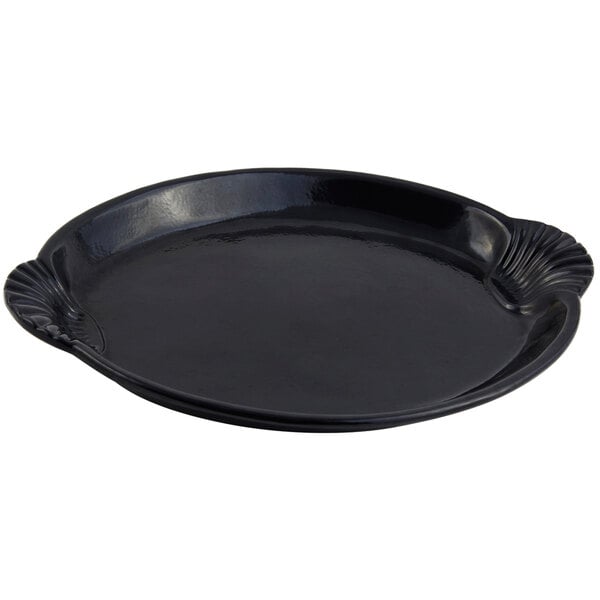 Bon Chef 2072 12" x 17" Sandstone Serving Platter – item 2012072BK