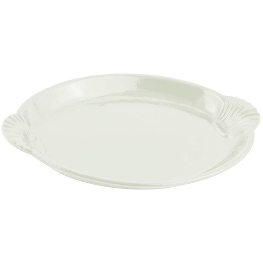 Bon Chef 2072 12" x 17" Ivory Sandstone Serving Platter – item 2012072IV