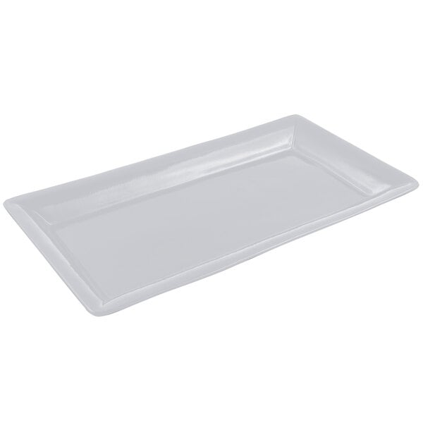 Bon Chef 5057 19" x 10" Pewter-Glo Cast Display Tray – item 2015057PG